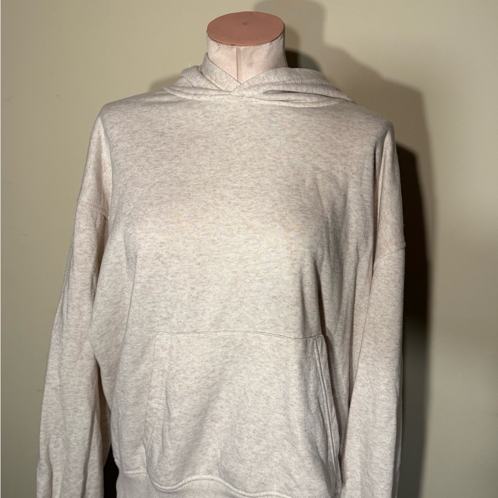 Refuge Women's Light Cream Hoodie Sweater